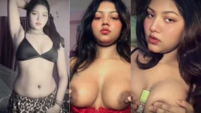 Sexy Ladki Ne Camera Ke Saamne Poori Nangi Hokar Apni Tight Choot Dikha Kar MMS Record Kiya
